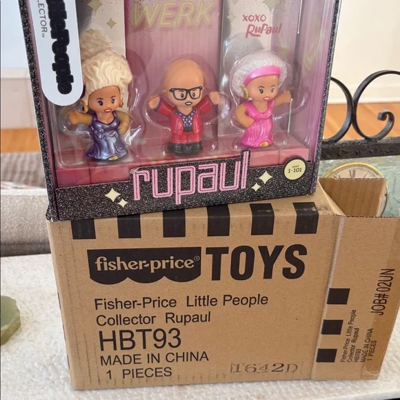Fisher-Price Little People RuPaul Figure Collection new in box - Picture 4 of 4